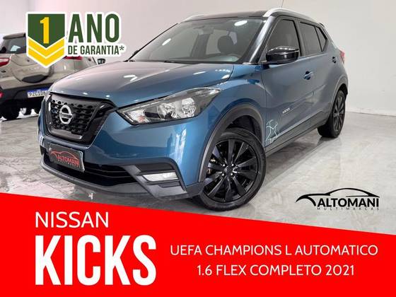 NISSAN KICKS 1.6 16V FLEXSTART UEFA CHAMPIONS LEAGUE 4P XTRONIC NISSAN KICKS 1.6 16V FLEXSTART UEFA CHAMPIONS LEAGUE 4P XTRONIC